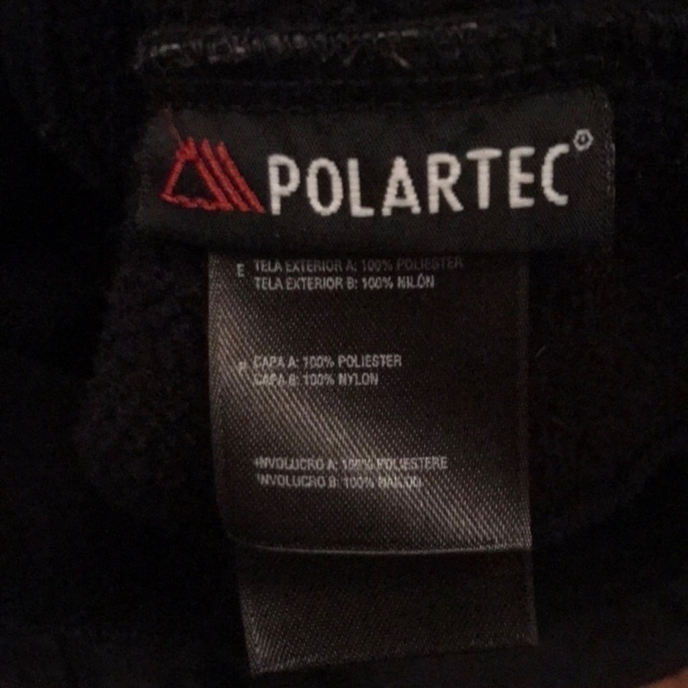 The North Face Black polartec jacket XS - Picture 5 of 5